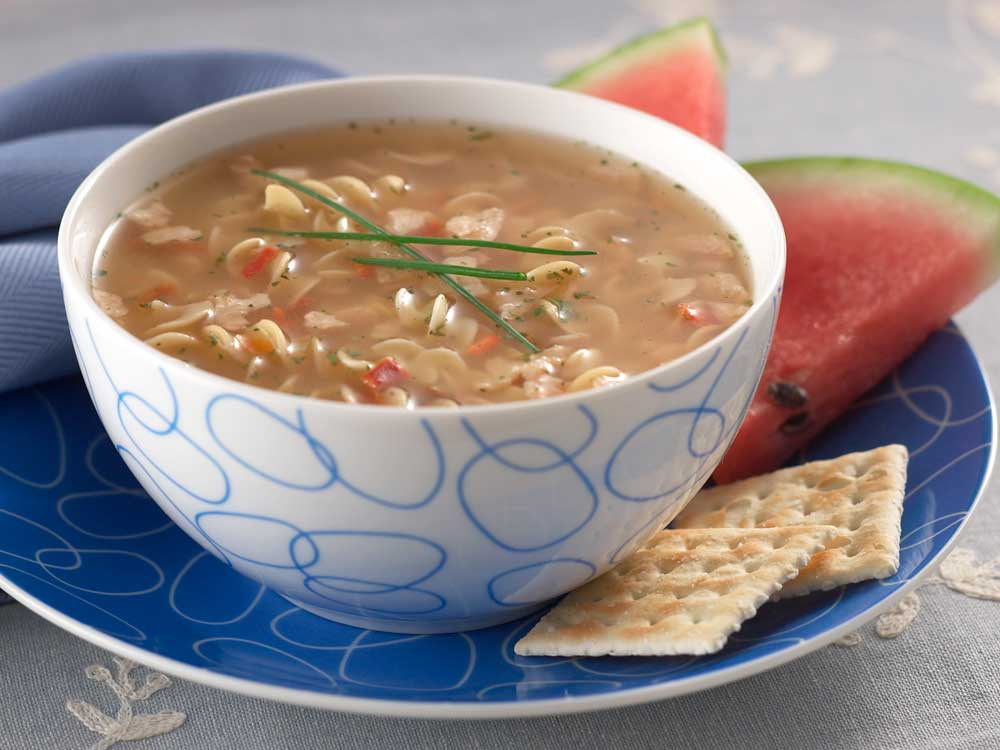 Vegan No Chicken Noodle Soup